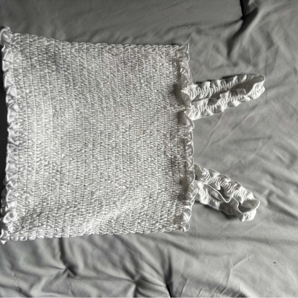 Target White Crop Top